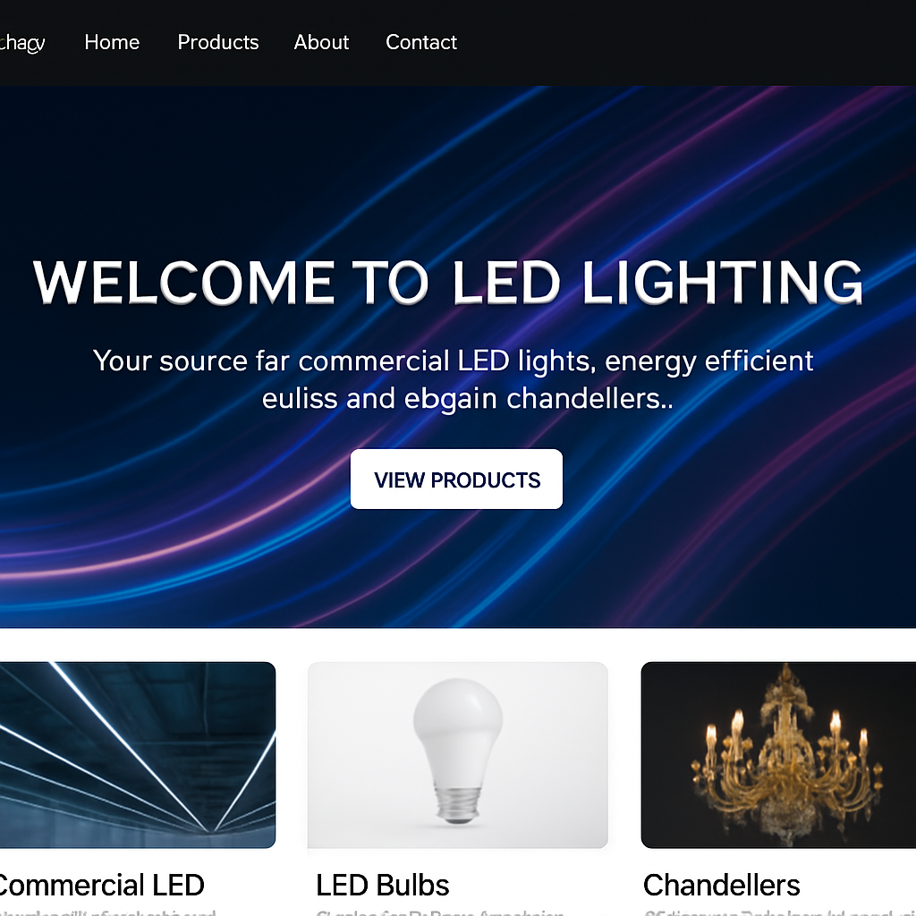 Commercial LED lighting